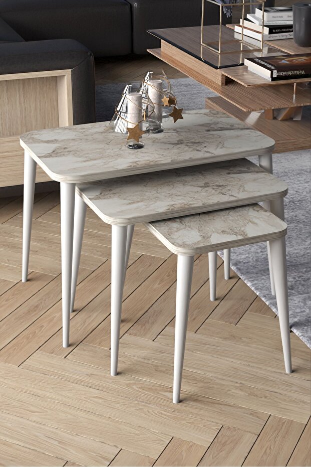 Zigon Sehpa Efes 3'lü - 1