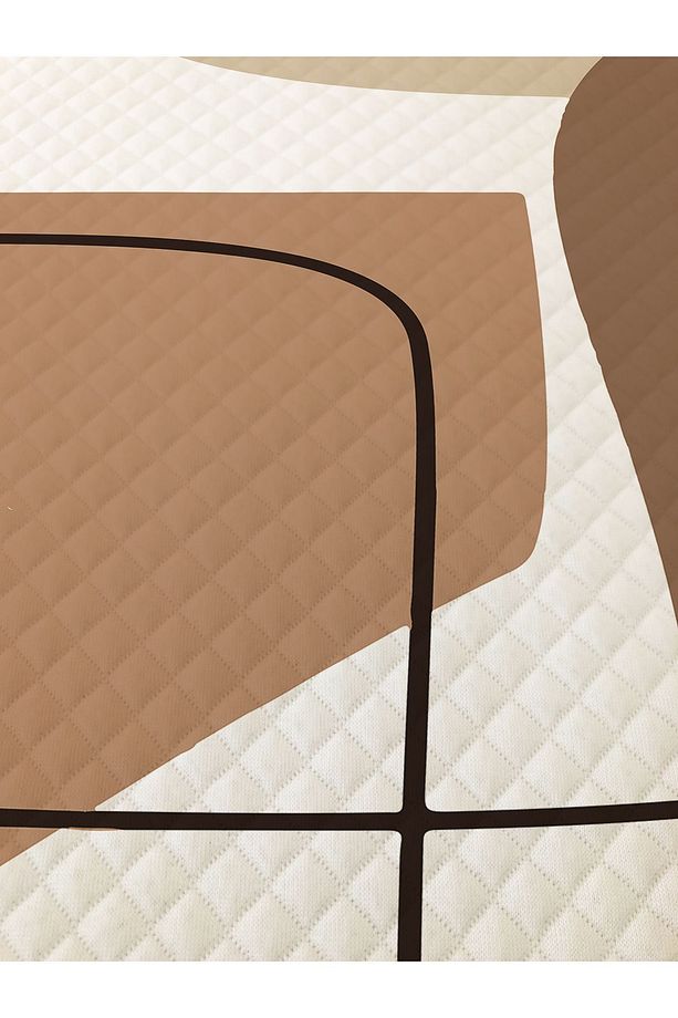 Modern Desenli Genç Ve Çocuk Baskılı Tek Kişilik Pike Takımı 160x230 Renkli - 2