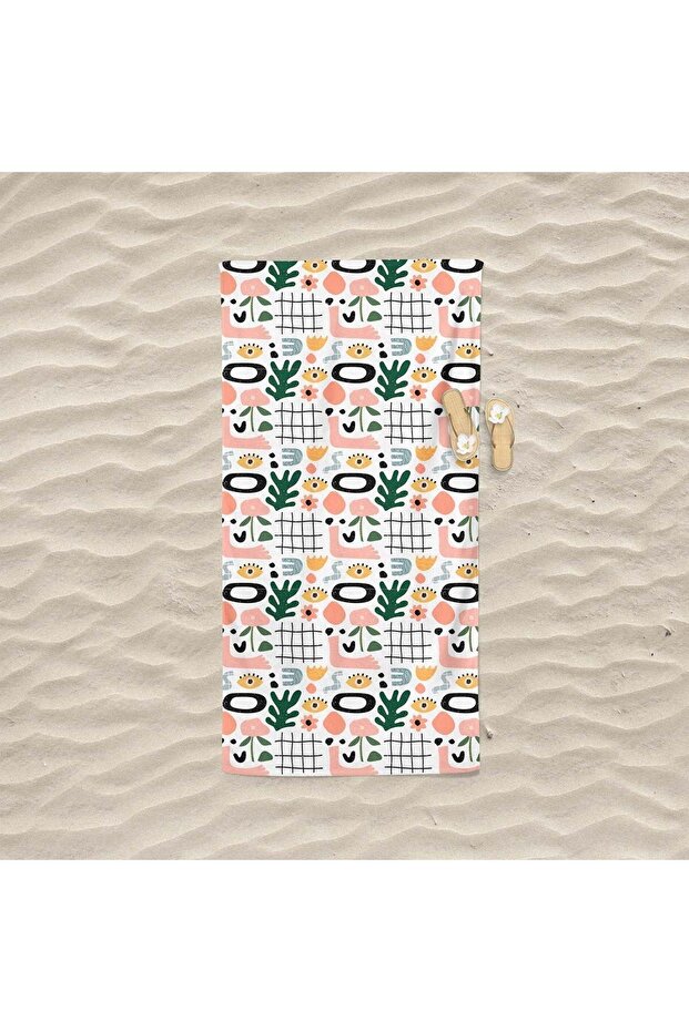 Sea and Beach Printed Towel