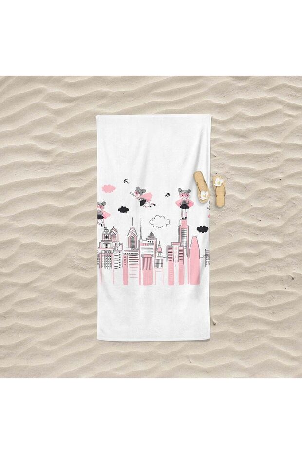 Sea and Beach Printed Towel