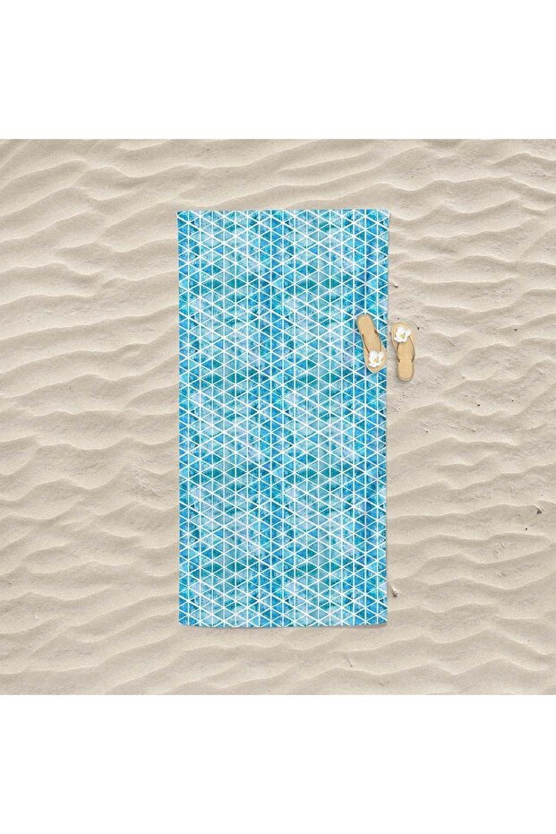 Sea and Beach Printed Towel