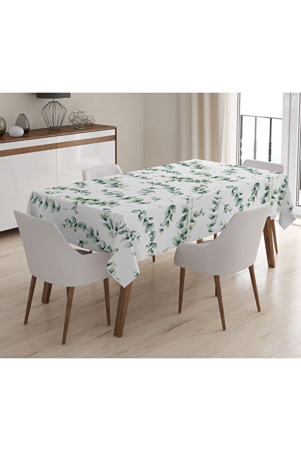 Printed Velvet Texture Tablecloth - 1