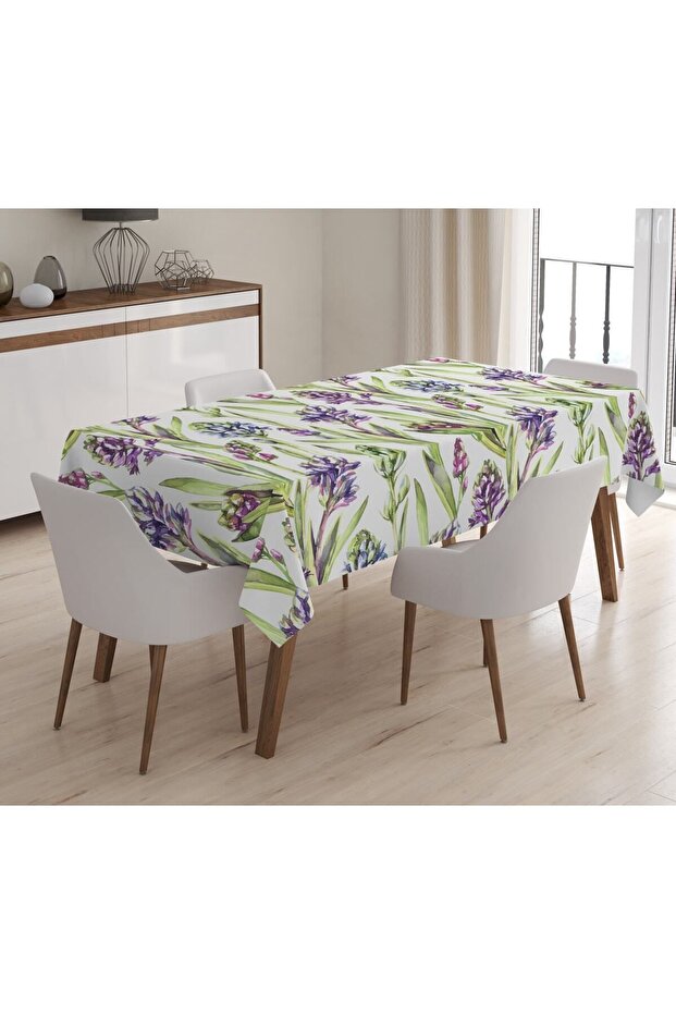 Printed Velvet Texture Tablecloth