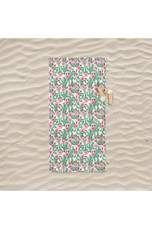 Sea and Beach Printed Towel