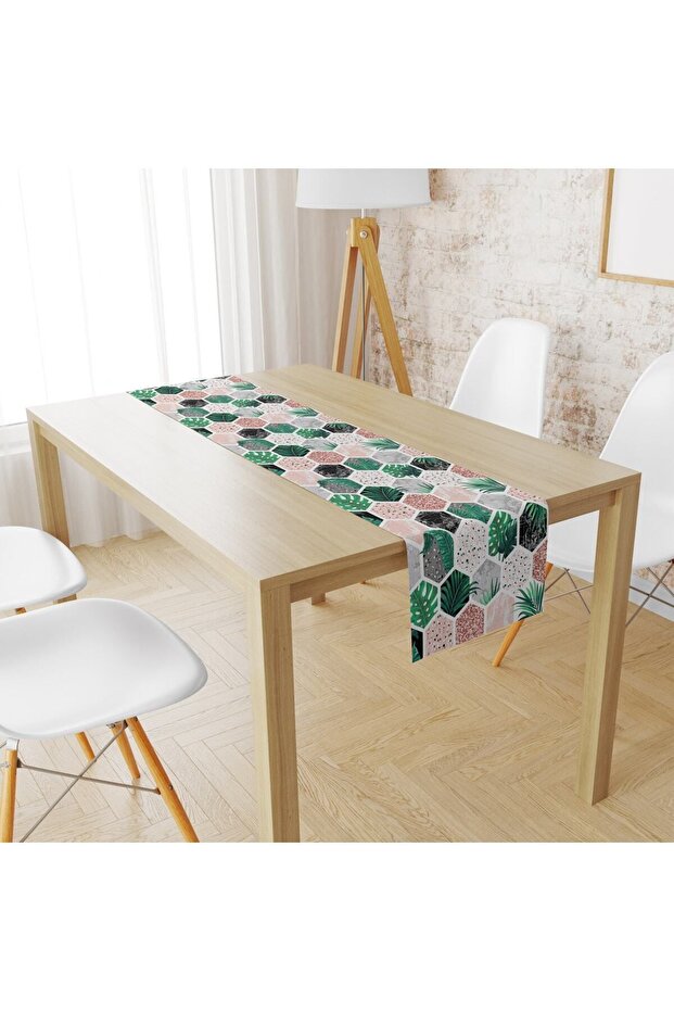 Evmila Geometric Pattern Runner Llrn 25 - 1