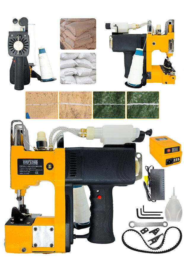 ÇUVAL DİKME MAKİNASI ÇİFT AKÜ - 1