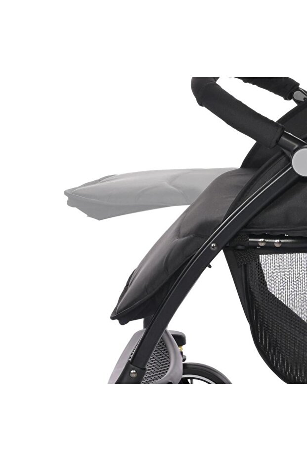 Lorelli Fresh Kabin Boy Bebek Arabası - Grey - 5