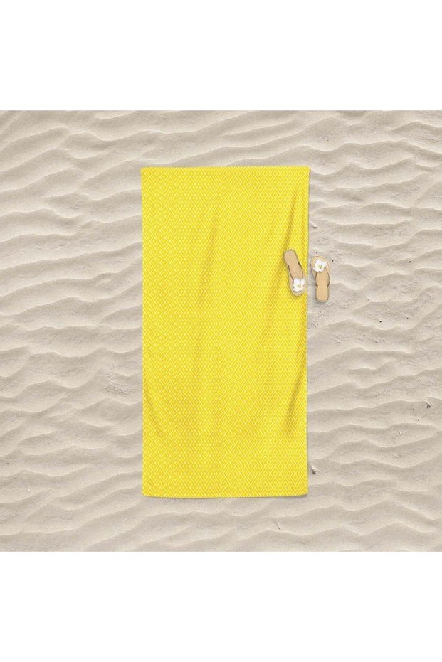 Sea and Beach Printed Towel