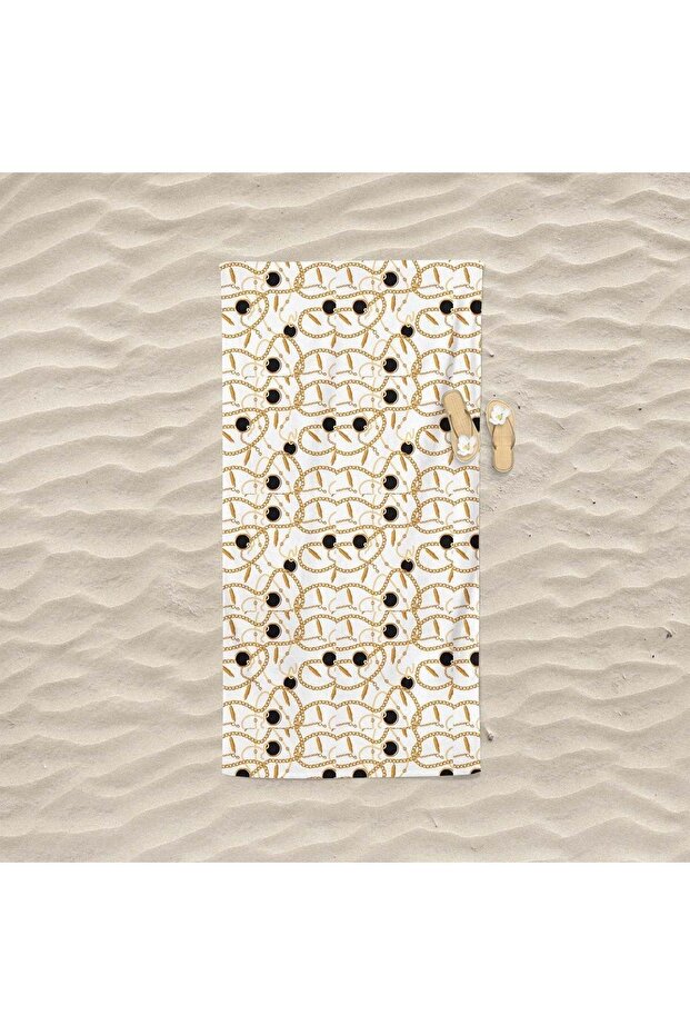 Sea and Beach Printed Towel