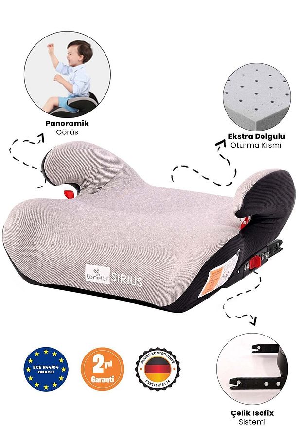 Lorelli Sirius Fix İsofix Yükseltici – Beige - 1