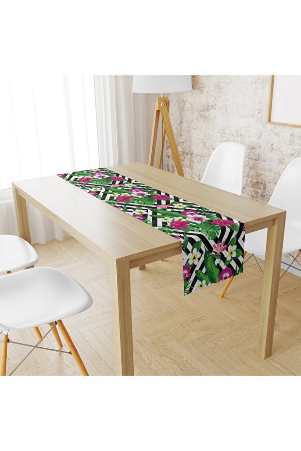 Evmila Tropical Colors Pattern Runner Llrn 100