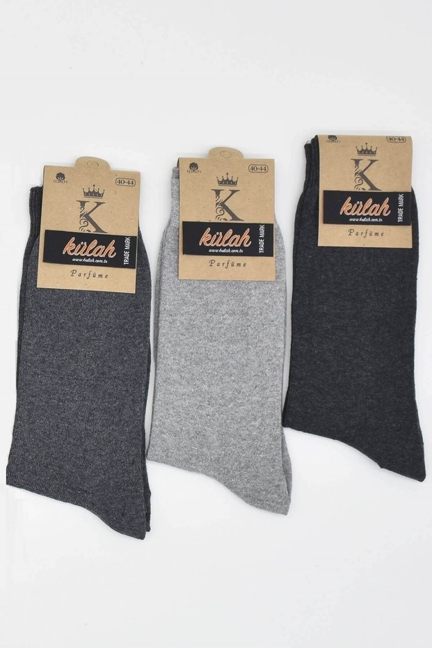 3 Pairs of Men's Cotton Socks Scented 40-44