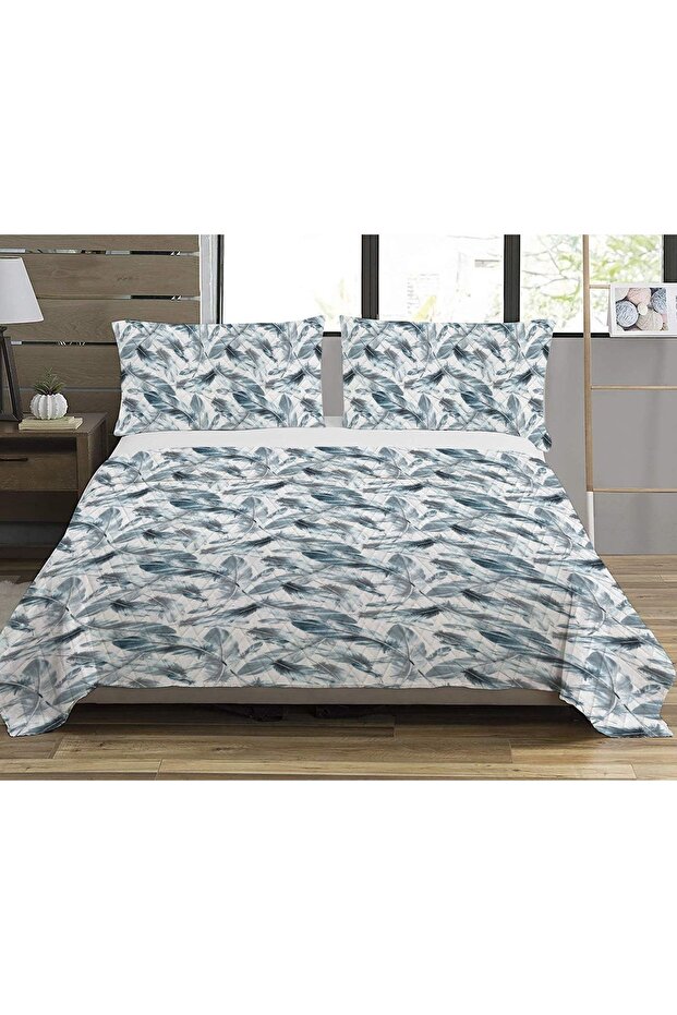 بيكيه مطبوع بنمط مزدوج - 200x220 سم