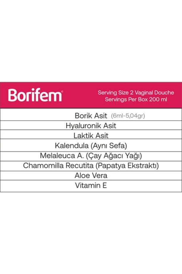 Borifem Vajinal Duş 200 ml - 2