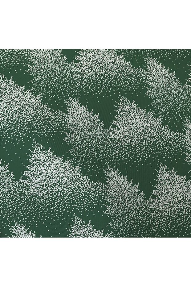 New Year's Special Pattern Printed Single Elastic Sheet Set - 3