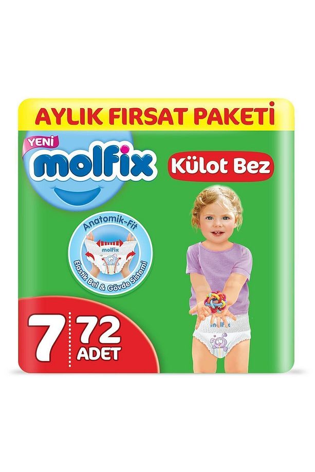 Külot Bez 7 Beden xx Large Aylık Fırsat Paketi 72 adet - 1