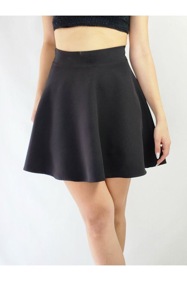 FUSTA MINI Clopot NEGRA - 1