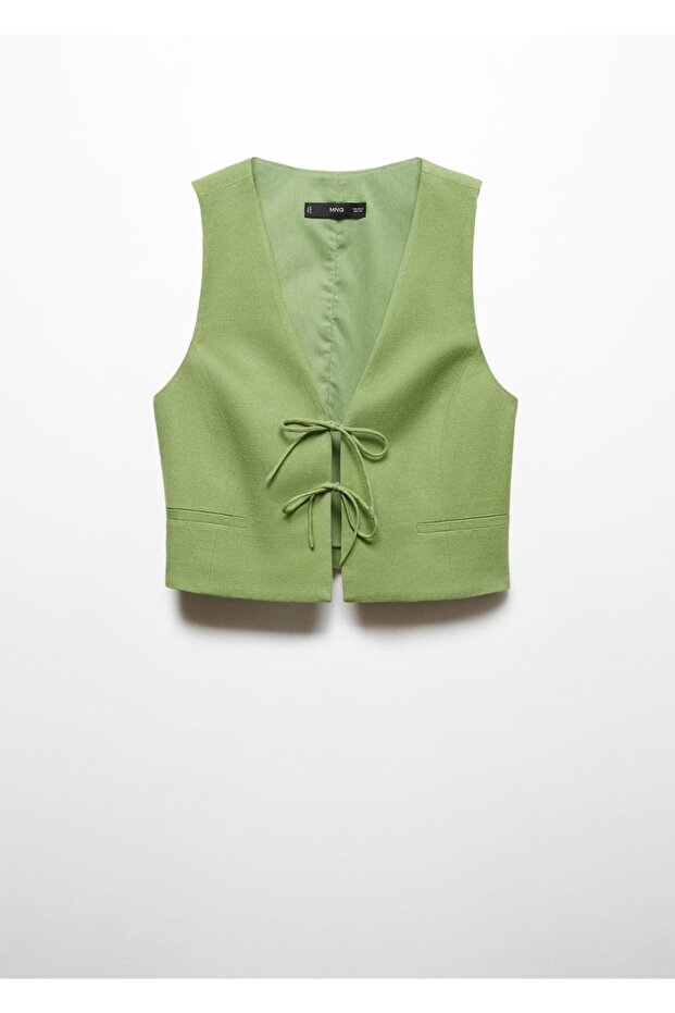 Bağ kapamalı yelek - 3
