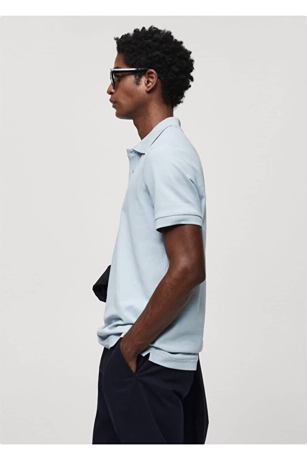 %100 pamuklu pike polo - 8