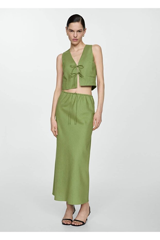 Bağ kapamalı yelek - 2