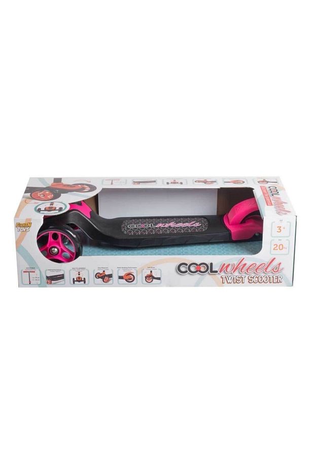 3 Tekerlekli Twist Scooter Pembe - 2