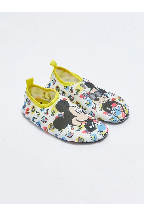 Mickey Mouse Lisanslı Erkek Bebek Deniz Ayakkabısı - 1