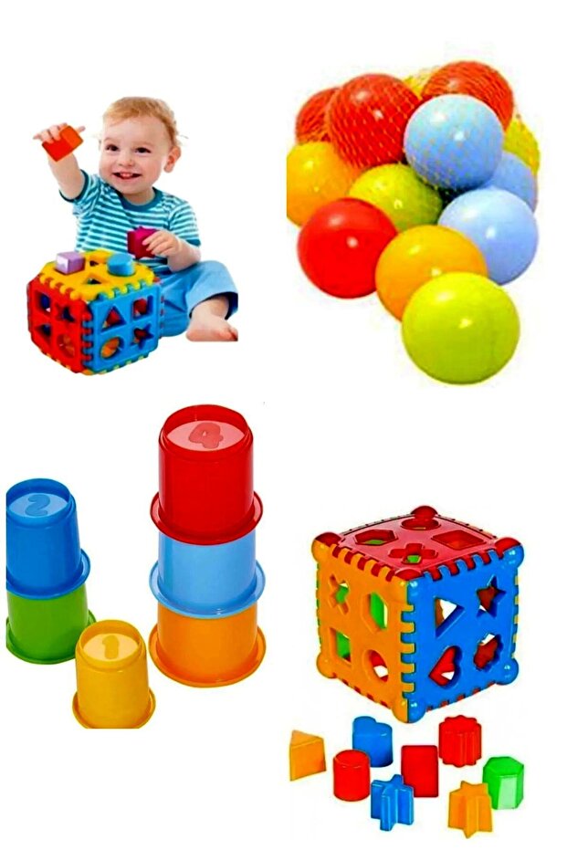 Toy Cute Tower Find Plug Puzzle Educational Intelligence Developer Set - 2