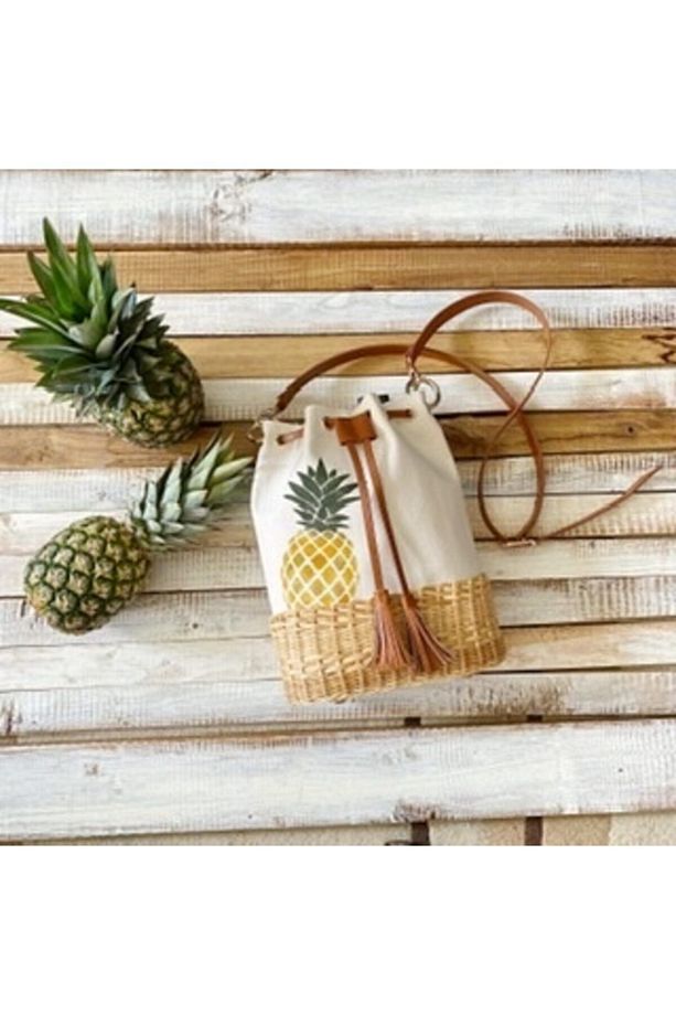 Bag Hasır Çanta Pineapple - 1