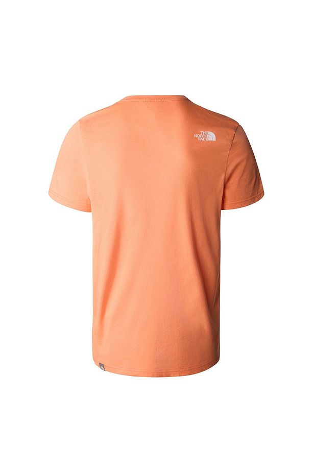 M S/s Sımple Dome Tee - Eu Erkek Turuncu Tshirt Nf0a2tx5n6m1 - 2