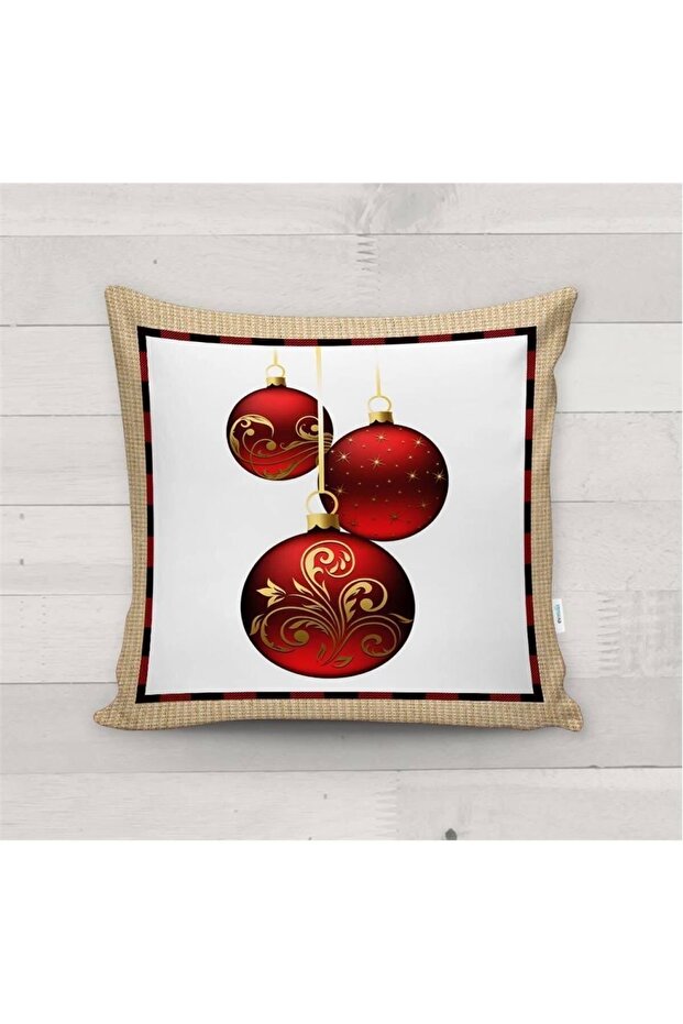 New Year's Special Velvet Cushion Cover