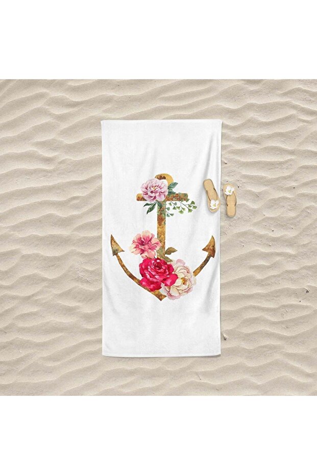 Sea and Beach Printed Towel