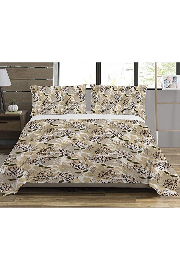 بيكيه مطبوع بنمط مزدوج - 200x220 سم