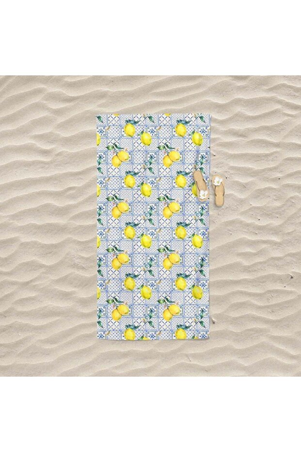 Sea and Beach Printed Towel