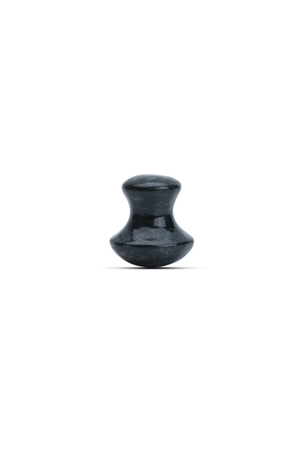 Obsidian Natural Massage Stone (Mushroom Gua Sha)