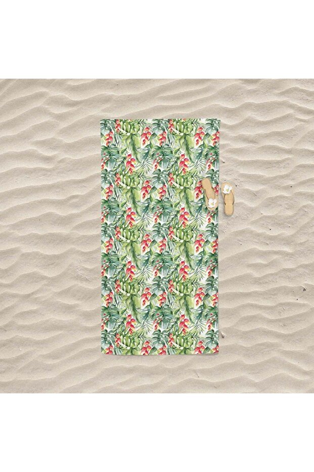 Sea and Beach Printed Towel