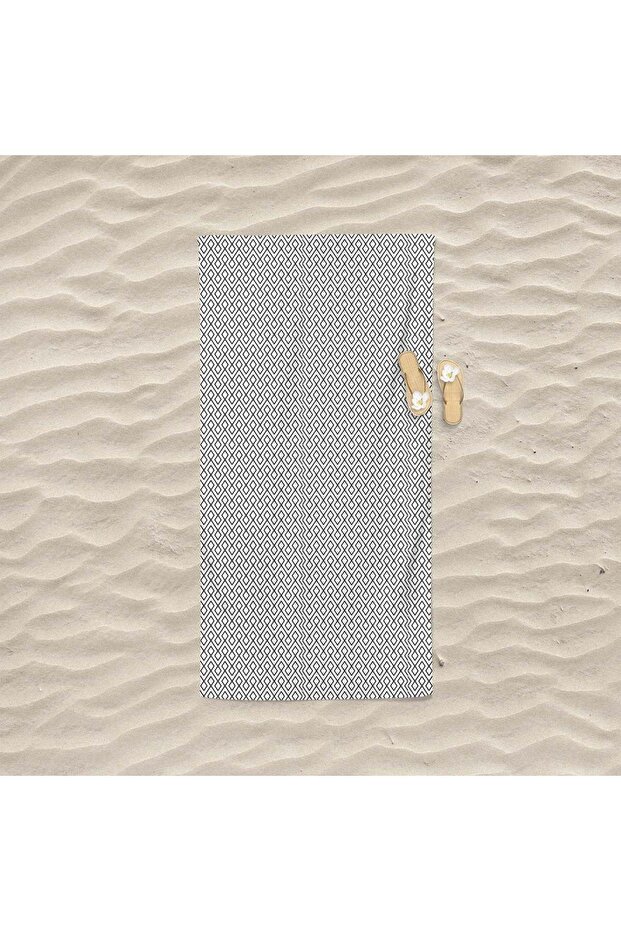 Sea and Beach Printed Towel