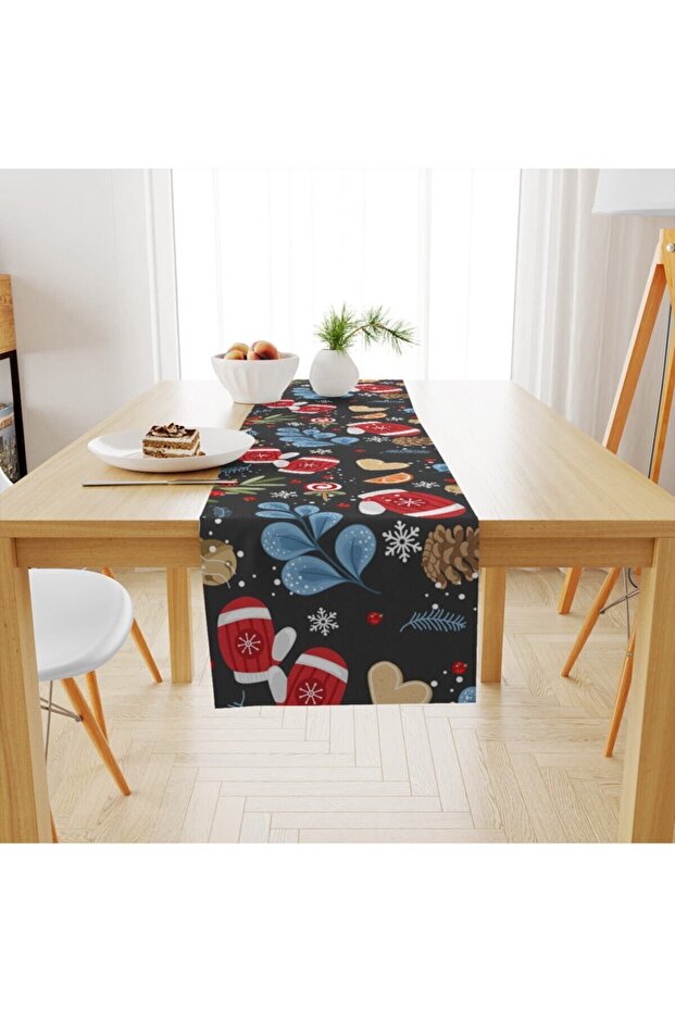 Christmas Patterned Runner Model - 1