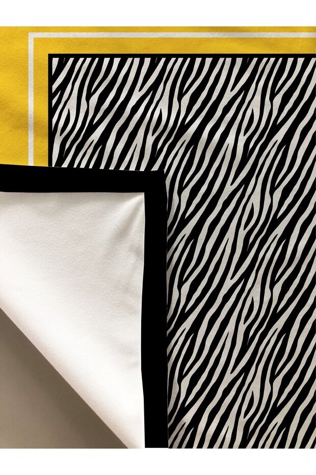 Modern Patterned Tablecloth Colorful - 2