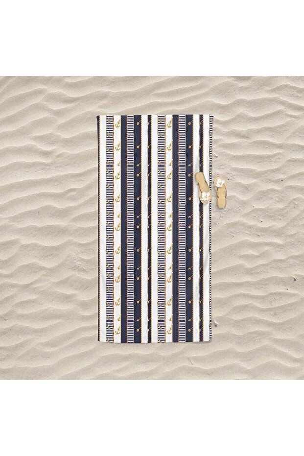 Sea and Beach Printed Towel