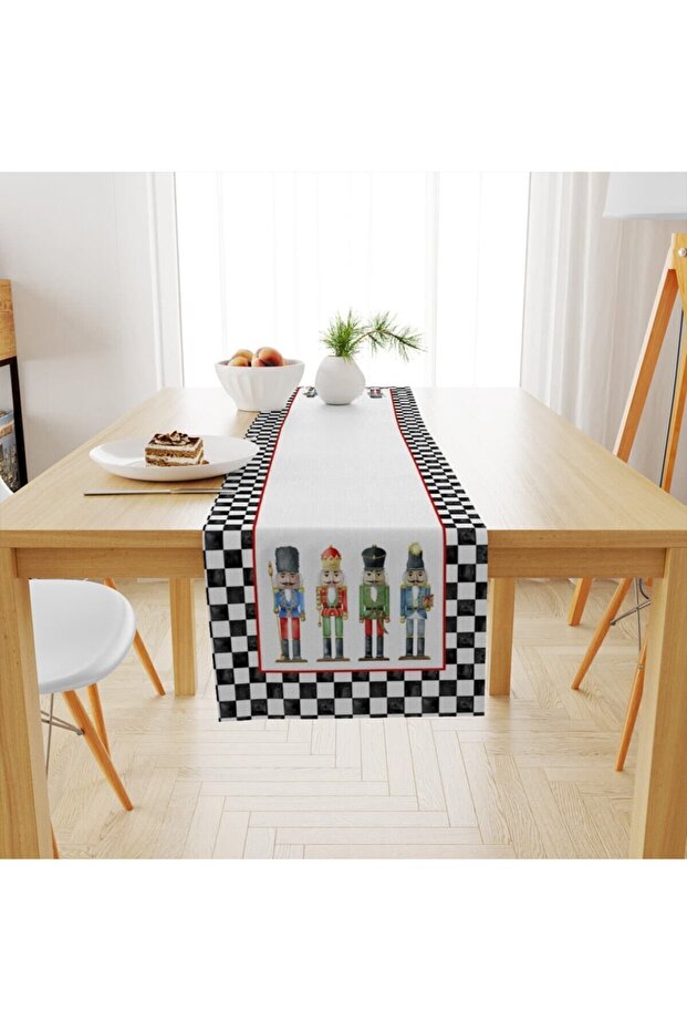 Yılbaşı Desenli Runner Modeli - 2