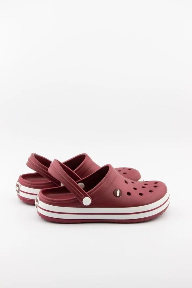 Burgundy Unisex Hospital Business Doctor Crocs