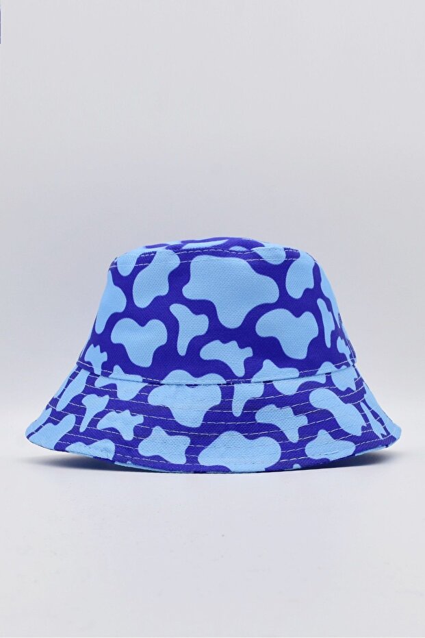 Women's Sunscreen Fisherman Bucket Blue Hat