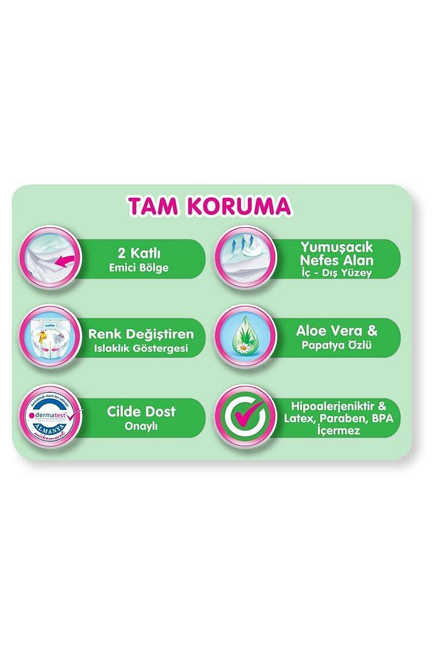 Bebek Bezi 3 Beden Midi Aylık Fırsat Paketi 168 Adet - 5