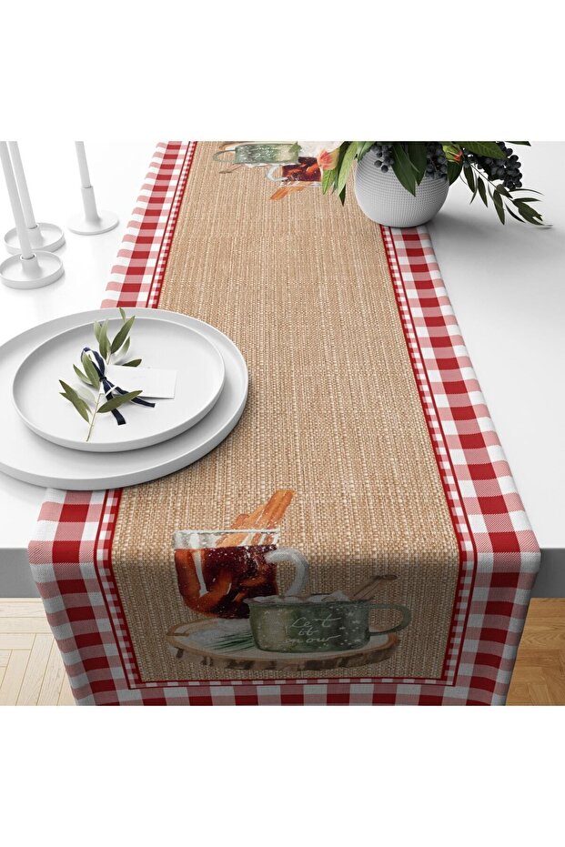 New Year's Special Tea Pattern Runner - 1