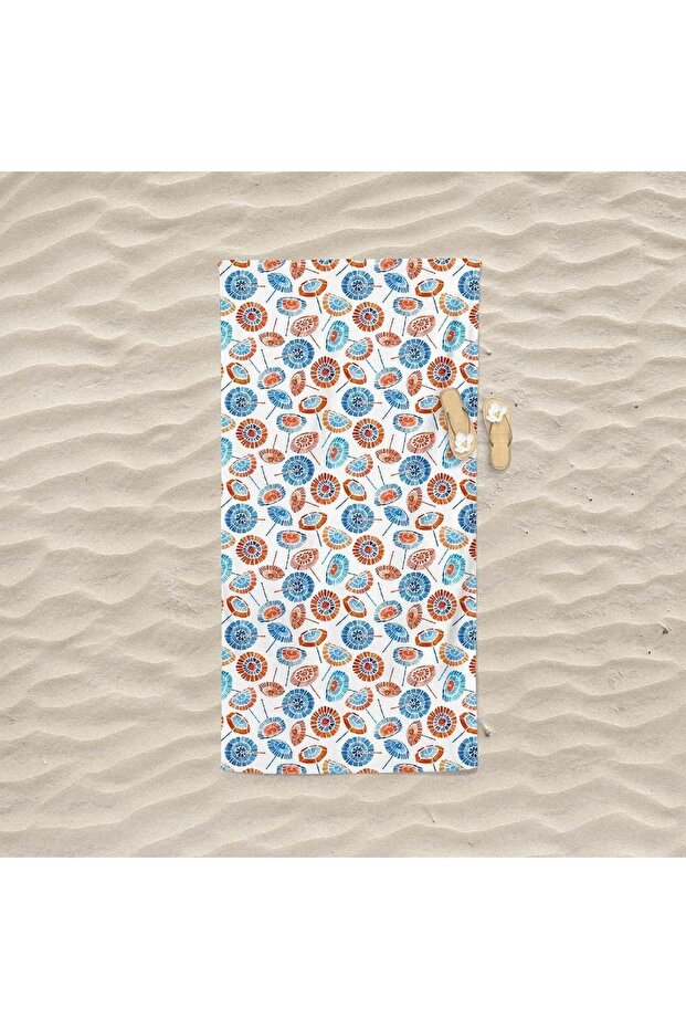 Sea and Beach Printed Towel