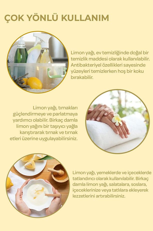 Onka Farma Limon Yağı - %100 Saf Limon Uçucu Yağı - 10 ml - 6