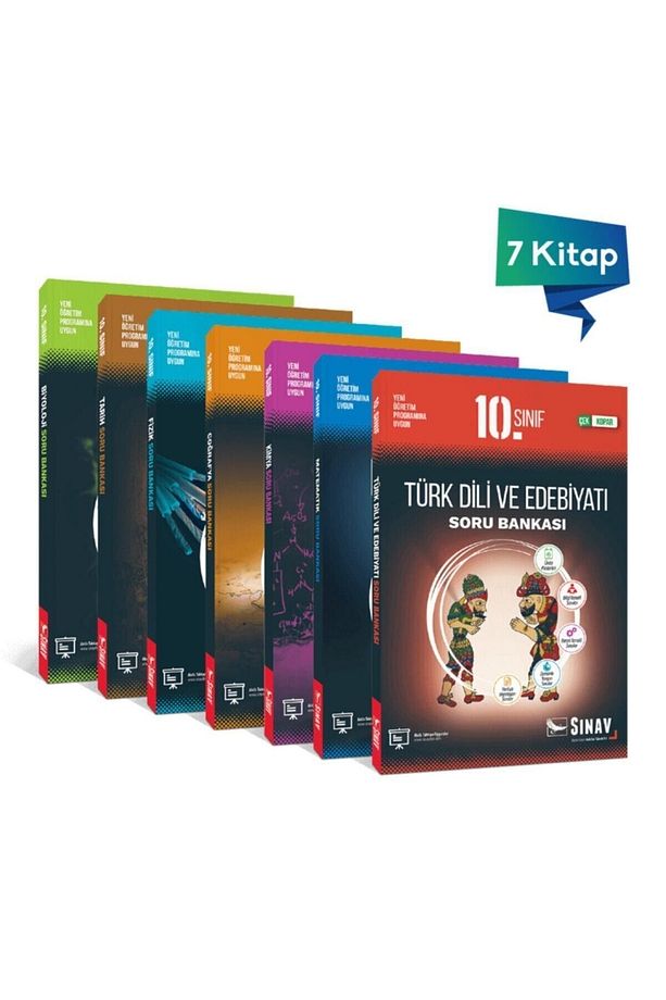 10. Sınıf Tüm Dersler Soru Bankası Seti - 1