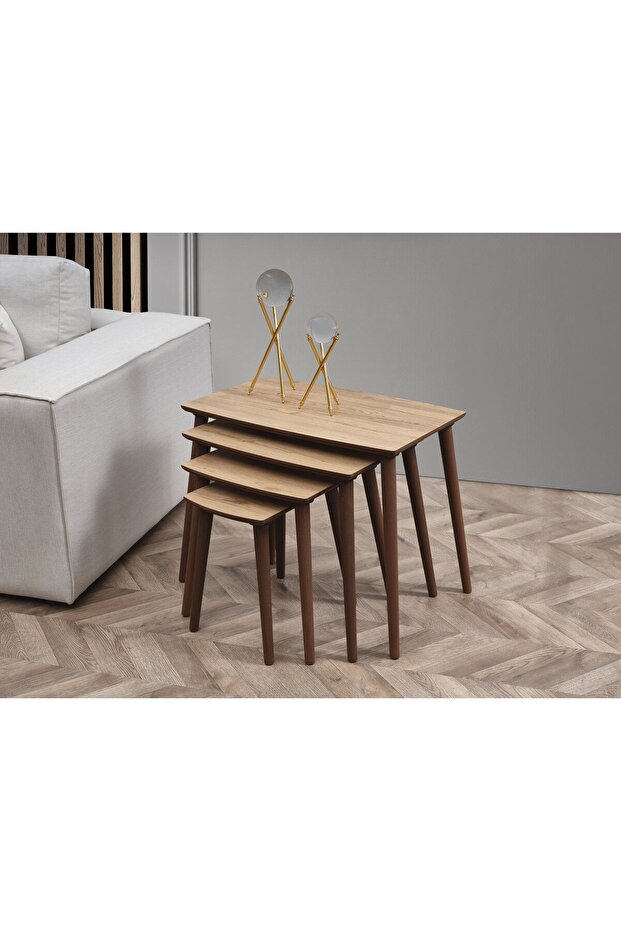 4'lü Rüya MDF Zigon Sehpa - 1