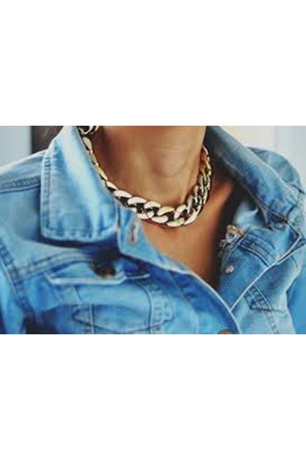 Gümüş Renk Uzay Yolu Kesim Bohemian Model Kolye - 1