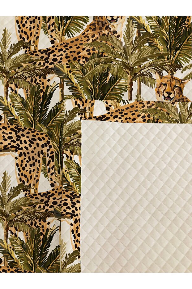 Double Patterned Printed Pique - 200x220 Cm - 2